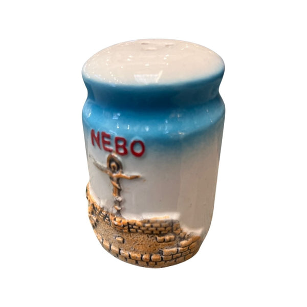 Ceramic Colored salt container Nebo Jordan Souvenirs 3D