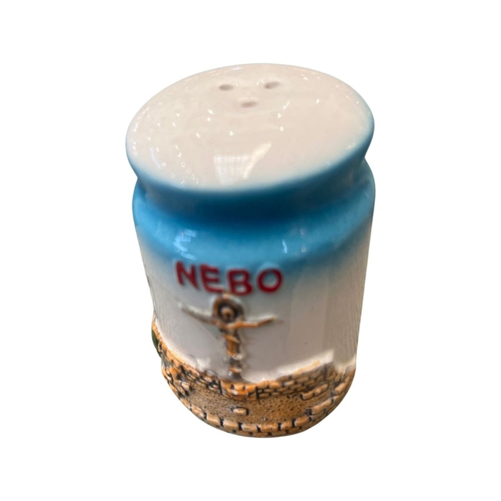 Ceramic Colored salt container Nebo Jordan Souvenirs 3D