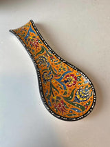 Ceramic Spoon Rest Tile Rack Pottery Spoon Holder Rack Kitchen