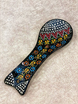 Ceramic Spoon Rest Tile Rack Pottery Spoon Holder Rack Kitchen