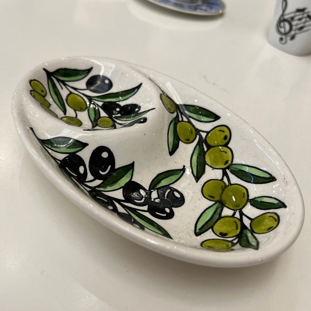 Ceramic Zaitoun Olive Bowel - صحن زيتون