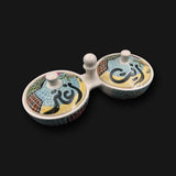 Clay Olive Oil & Thyme Handmade - Zeit w Zaater - سيراميك زيت وزعتر
