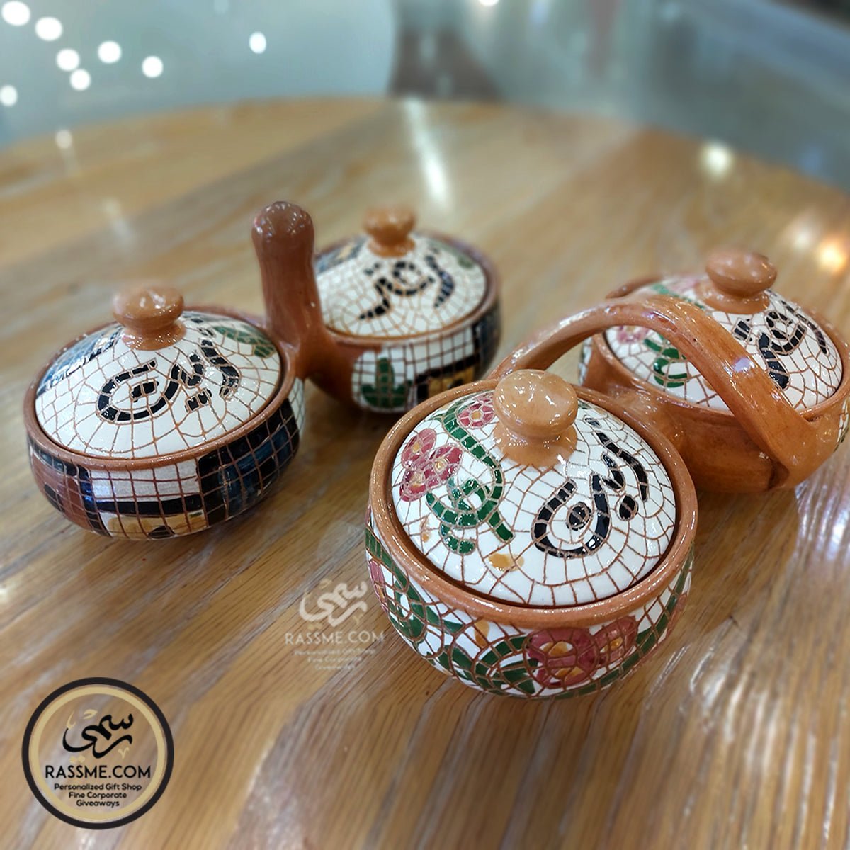 Clay Olive Oil & Thyme Handmade - Zeit w Zaater - سيراميك زيت وزعتر