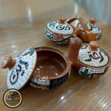 Clay Olive Oil & Thyme Handmade - Zeit w Zaater - سيراميك زيت وزعتر