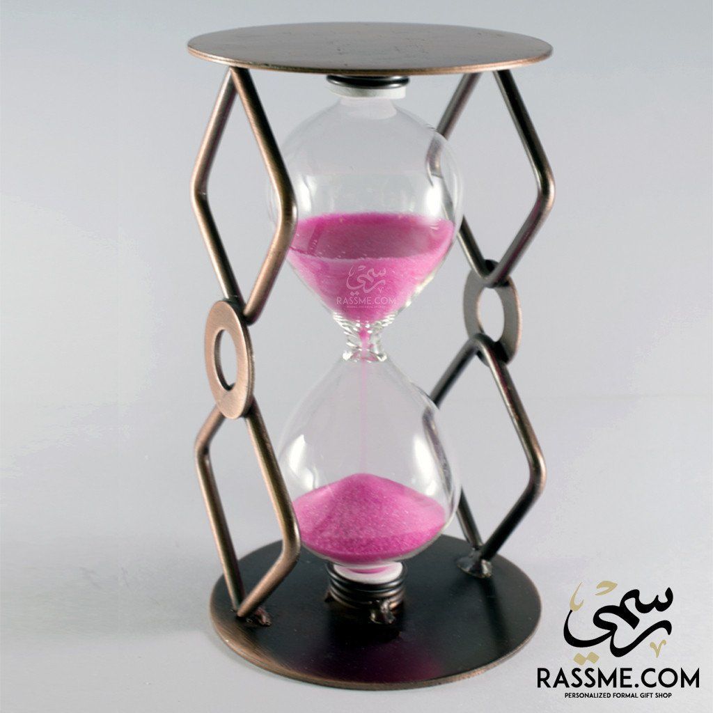 Hourglass Sand Clock Brass