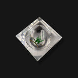 Crystal Ashtray Thick Glass Personalized