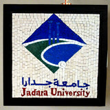 Custom Mosaics Logo Stone - لوحة فسيفساء شعار