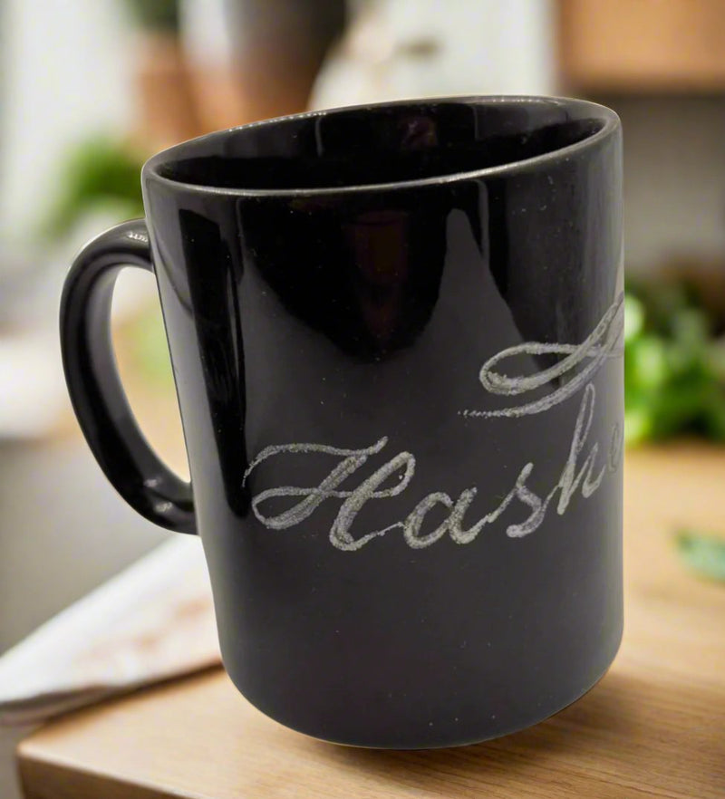 Customized Ceramic Black Mug