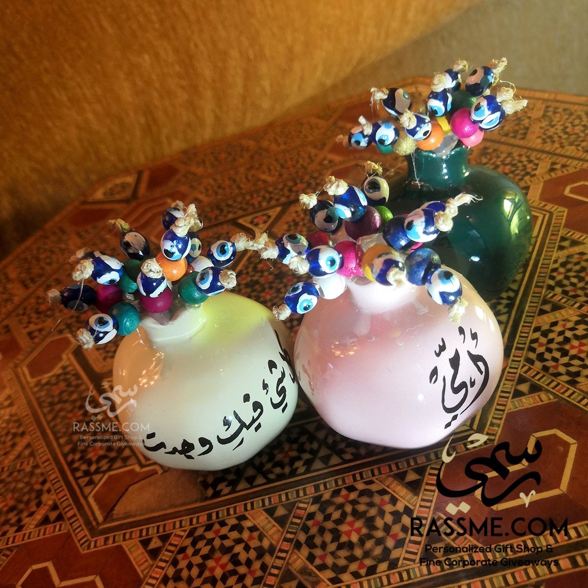 Cute Personalized Ceramic Pomegranate Mother's day gifts
