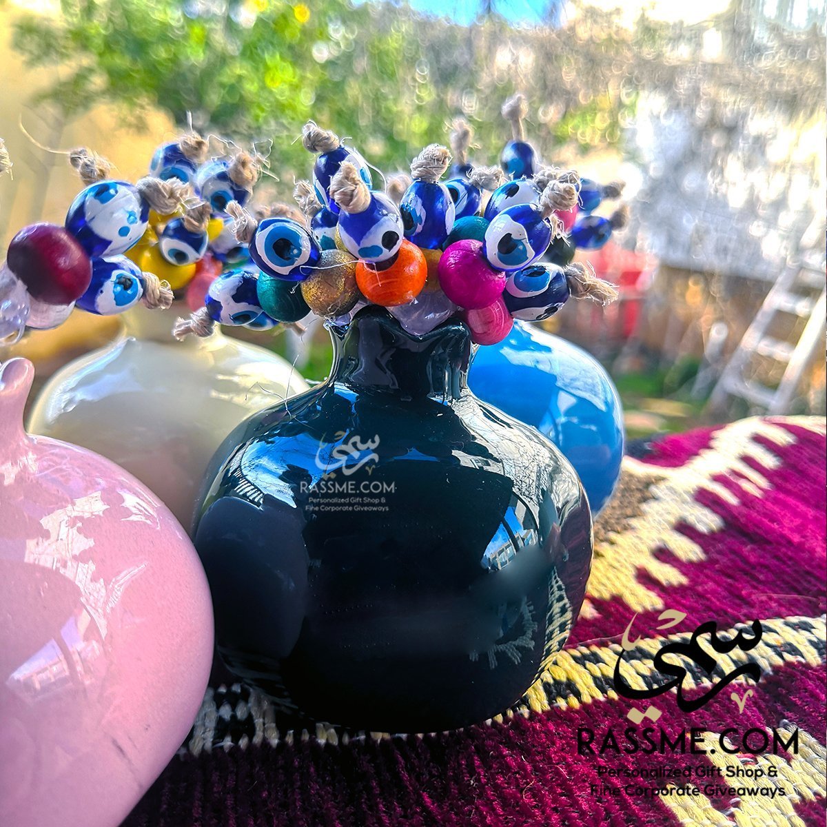 Cute Personalized Ceramic Pomegranate Mother's day gifts