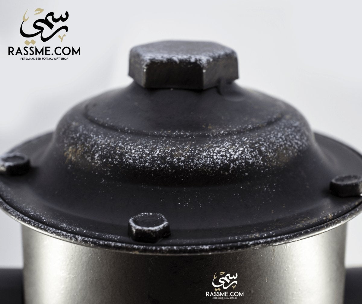 Desk Clock Fireplug Metal