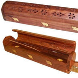 Indian Rosewood Incense Box Stick Holder