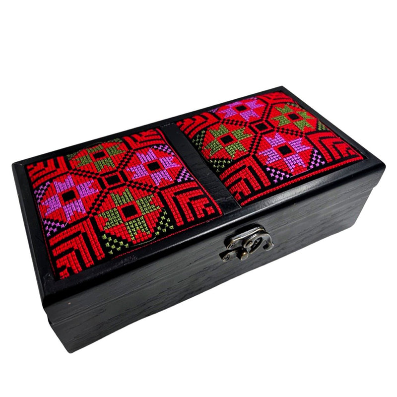 Embordered Tatreez Wooden Box