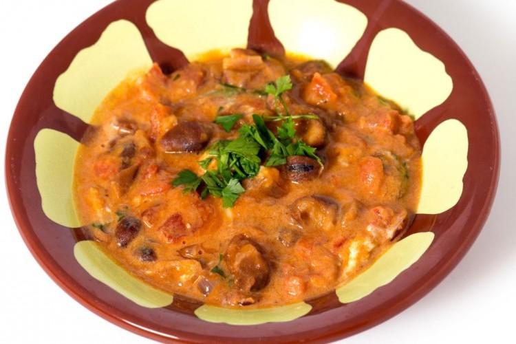 Mediterranean Foul Hummus Plate Melamine صحن فول أردني