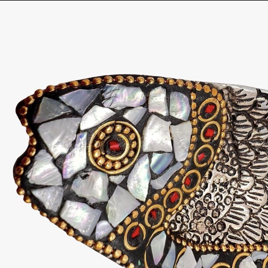 Fish Incense Stick Holder Tray Gemstone Ash Catcher