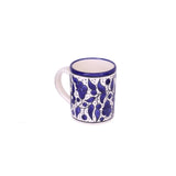 FLORAL CERAMIC COFFE TEA MUG 12OZ
