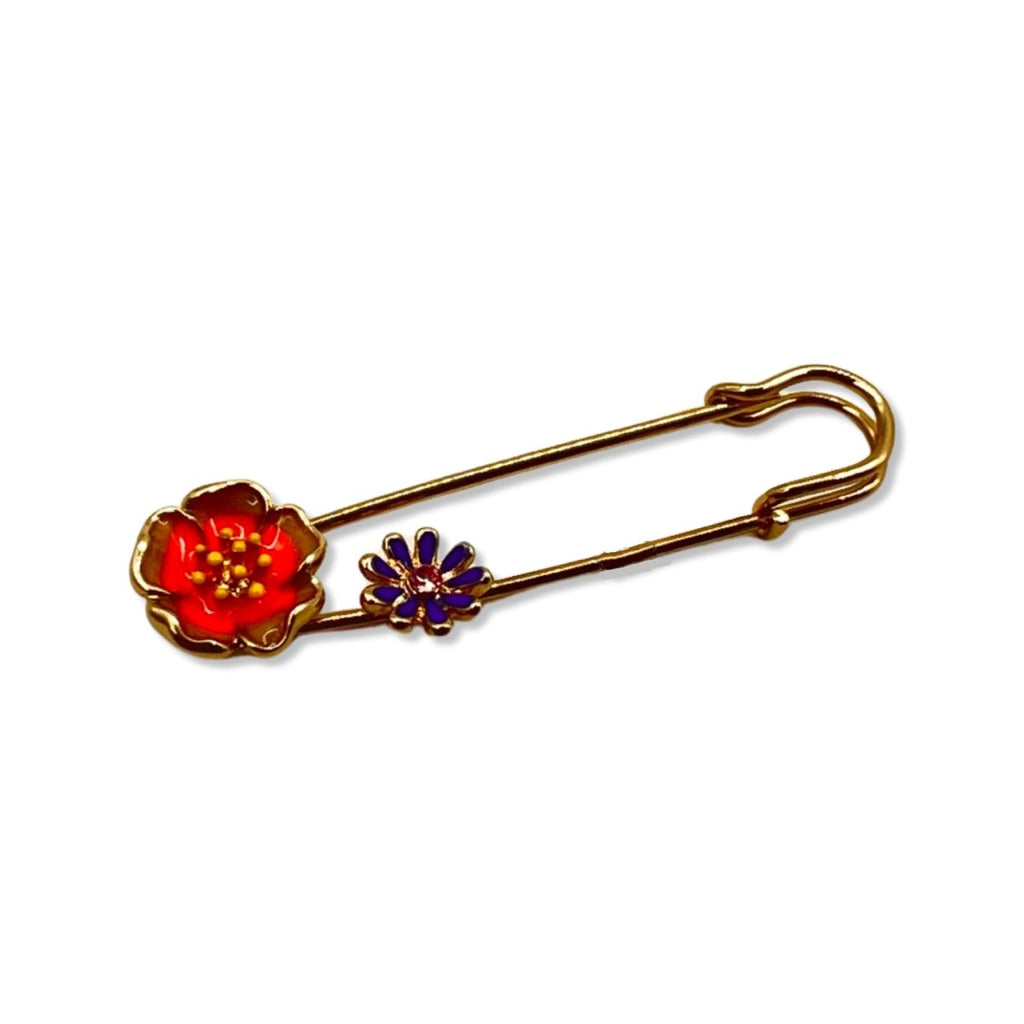 Flower Brooch Pin