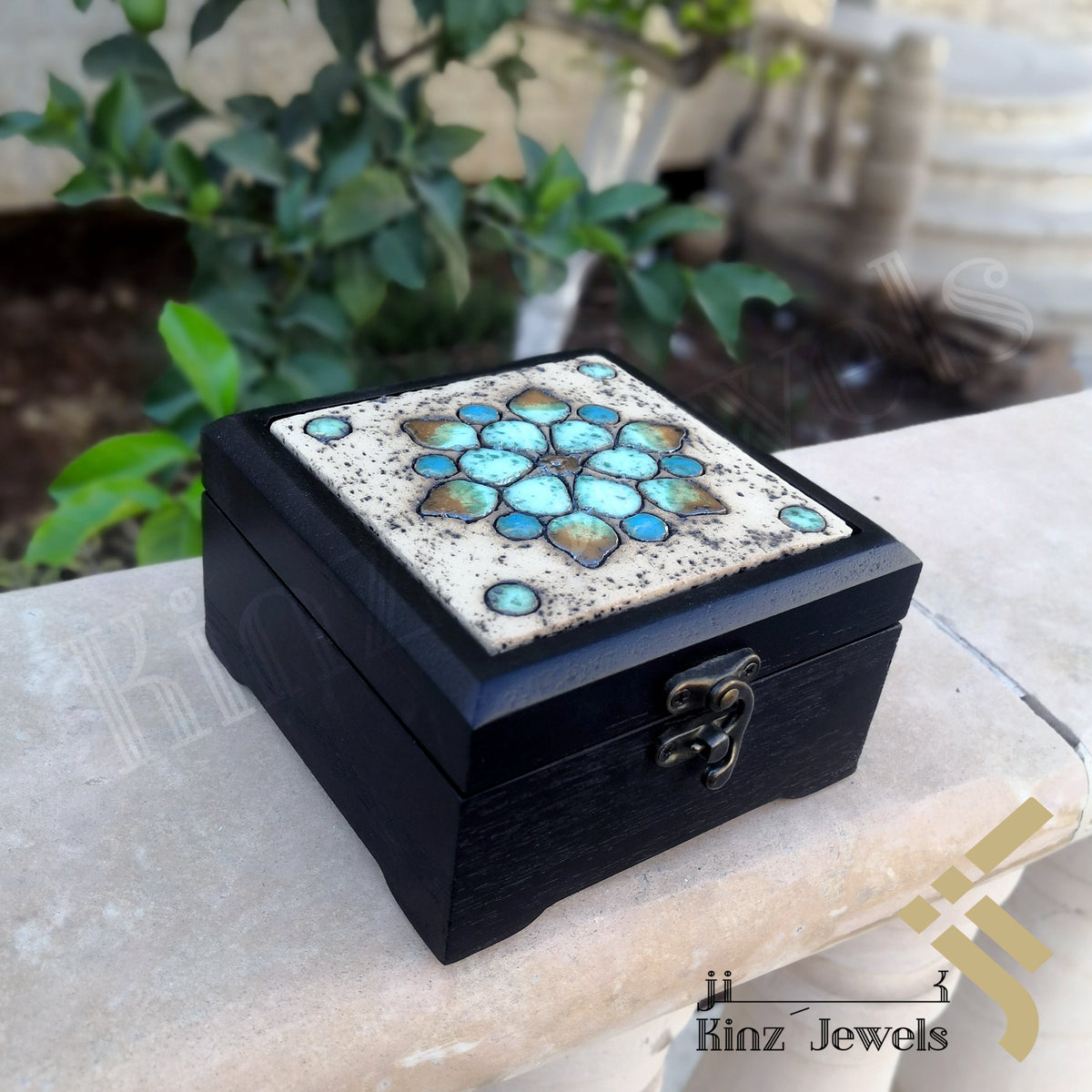 Personalized Handmade Wooden Nabatian Box