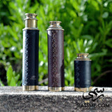 Solid Brass Telescope Leather Portable