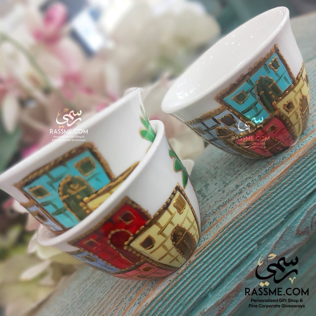 Hand Painted Arabic coffee cups Bitter Coffee Cup