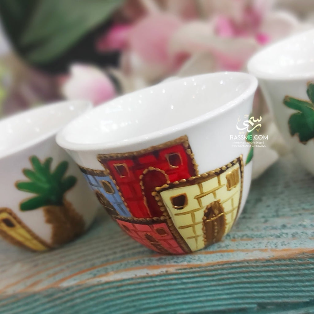 Hand Painted Arabic coffee cups Bitter Coffee Cup