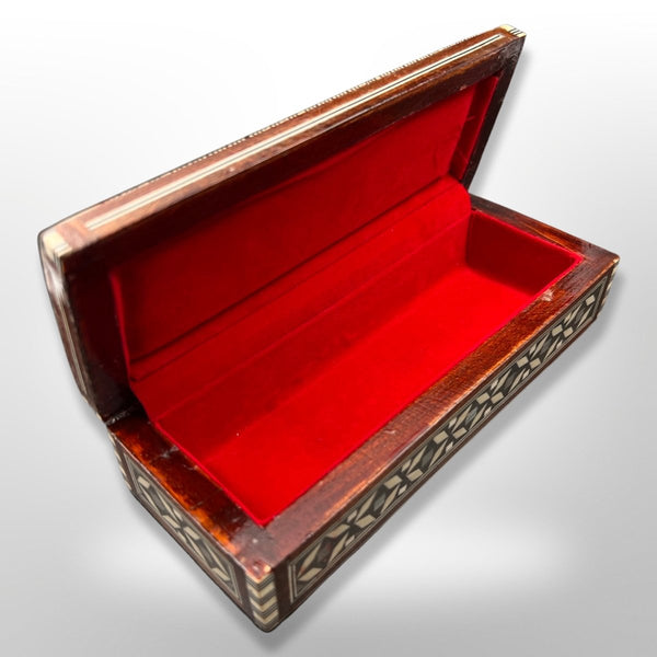 Handcrafted Arabisc Mosaic Jewelry Box