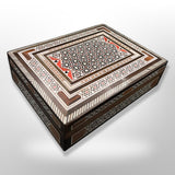 Handcrafted Arabisc Mosaic Jewelry Box