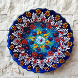 Handmade Ceramic Traditional Turkish Tile Plate Decorative Wall Hanging
