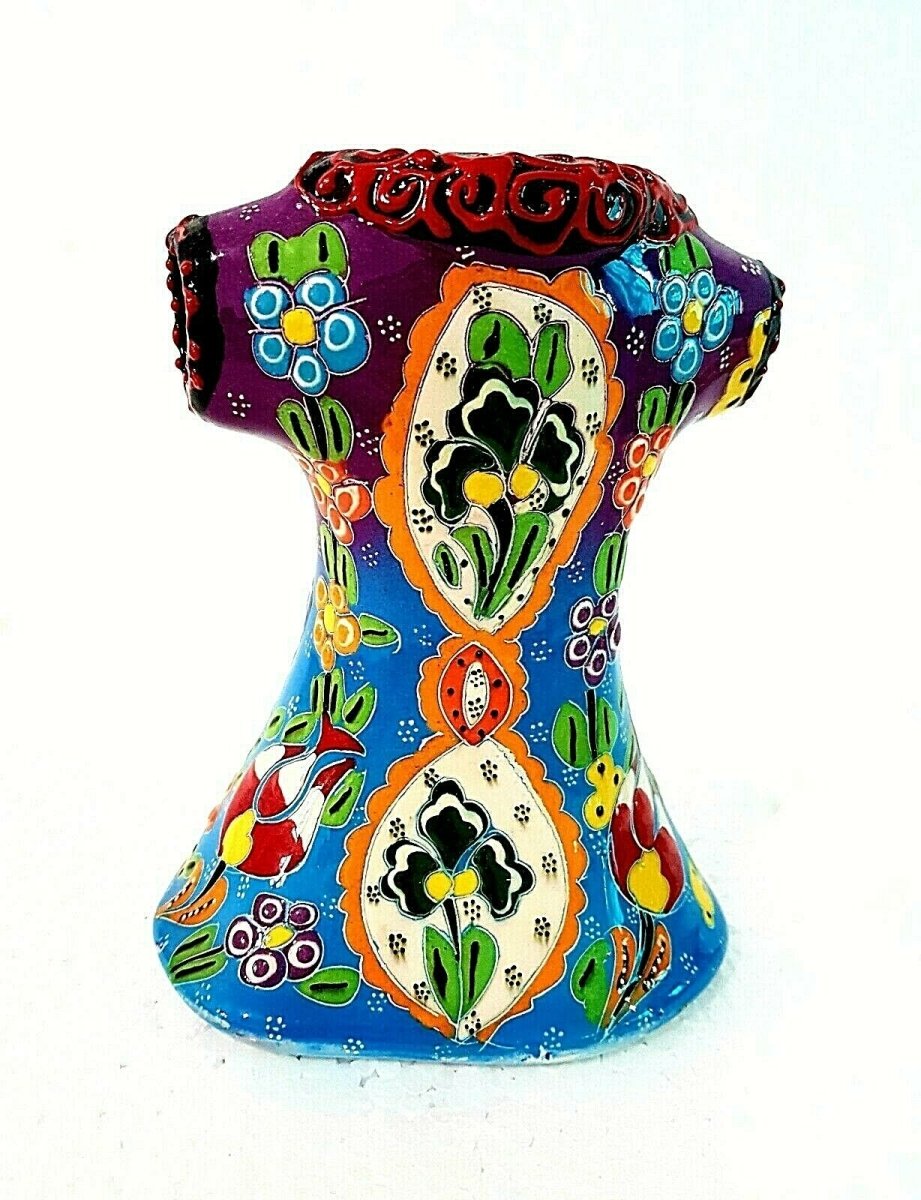 Handmade Handprinted Turkish Ceramic KAFTAN