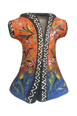 Handmade Handprinted Turkish Ceramic KAFTAN