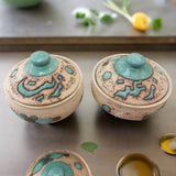 Handmade Nabateans Thyme & Oil bowls - صحن زيت و زعتر