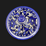 Handmade Palestinian Ceramic Floral Bowl Pottery Tureen