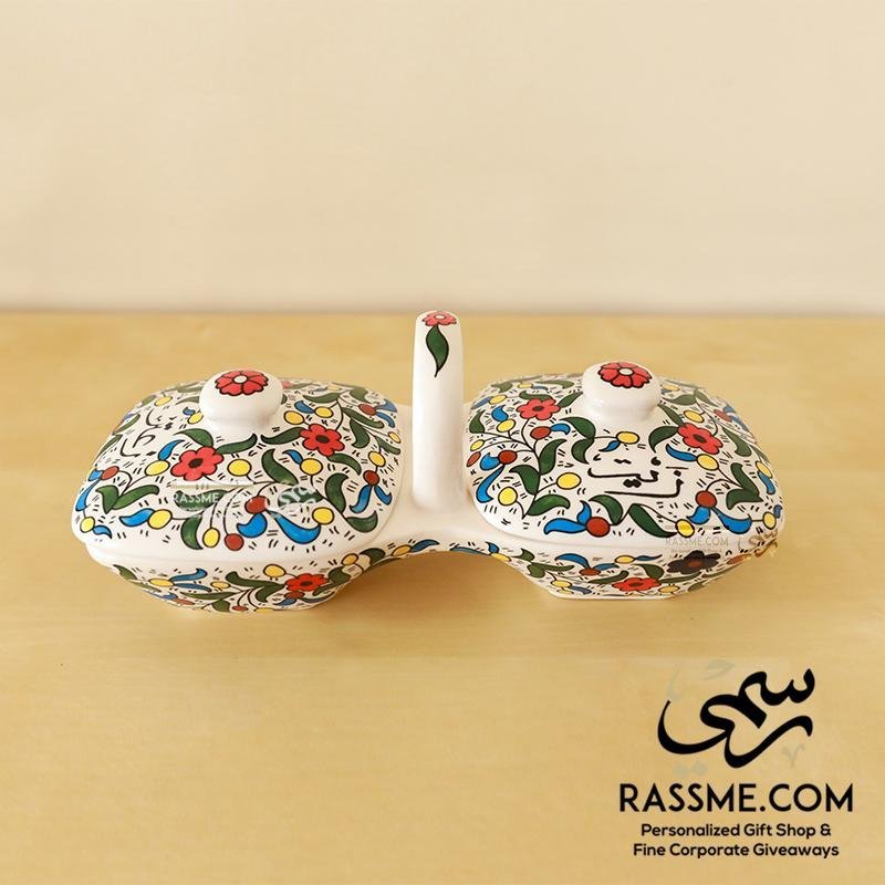 Handmade Palestinian Ceramics Thyme & Olive Oil Hebron Zeit w Zaater