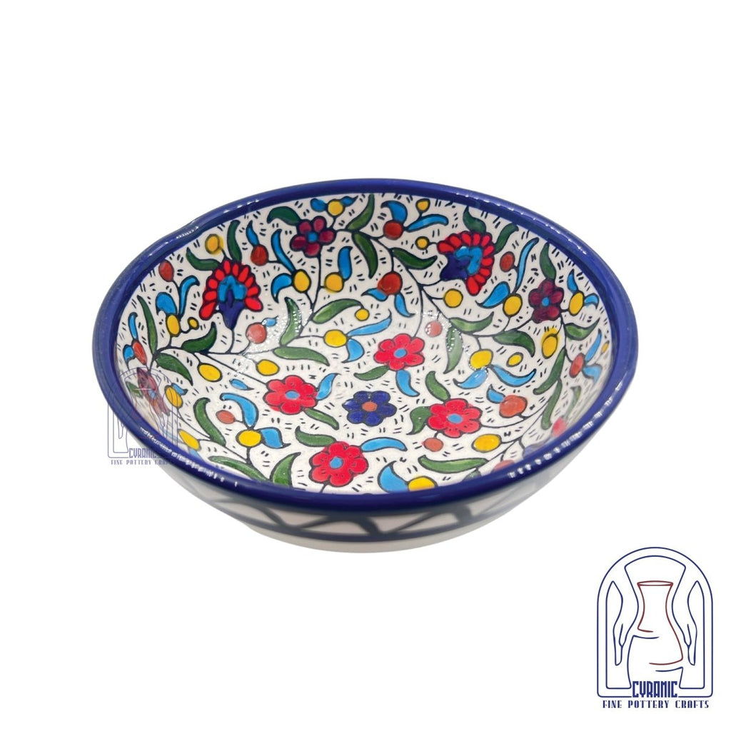 Hebron ceramic pottery Bowl Round