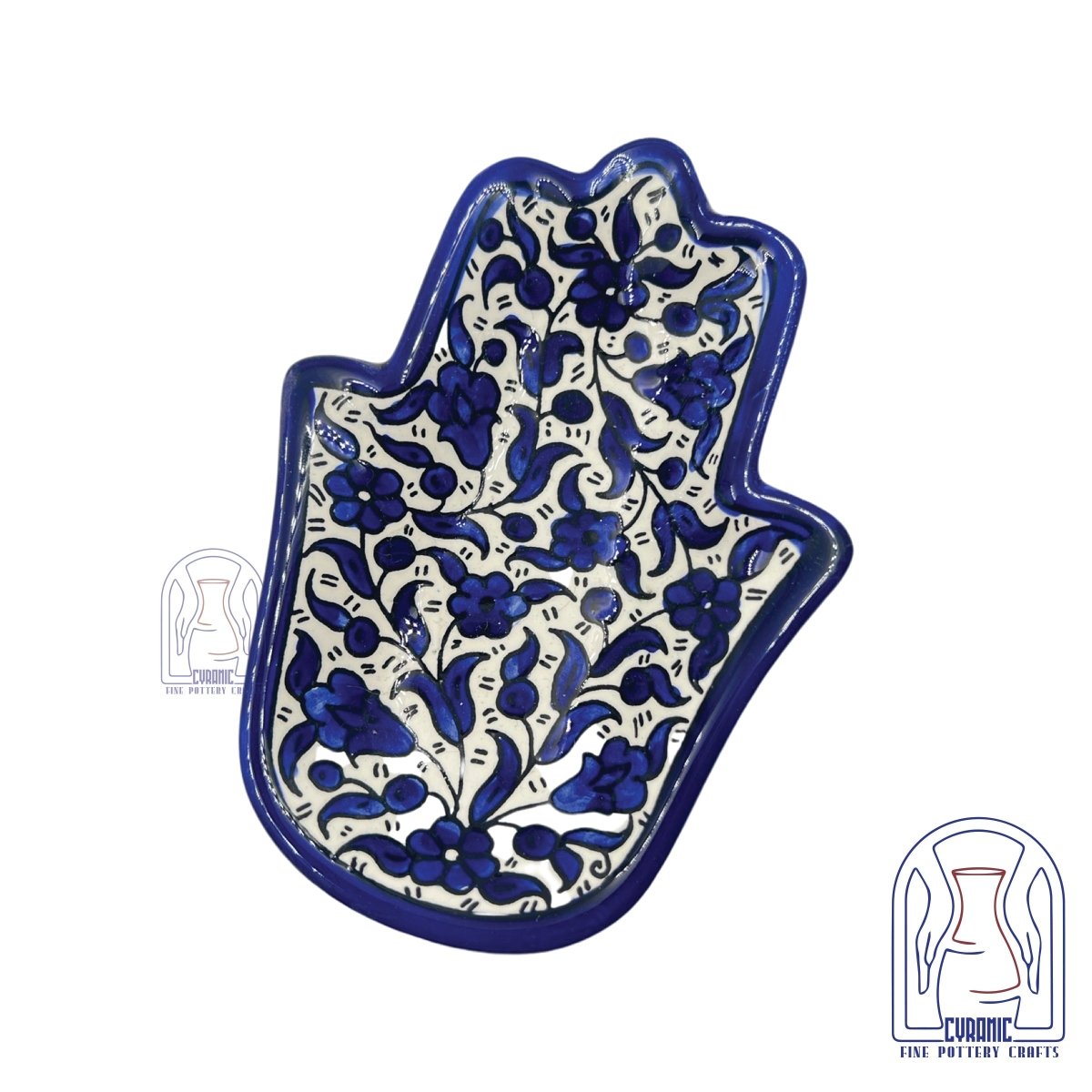 Hebron ceramic pottery Hamsa