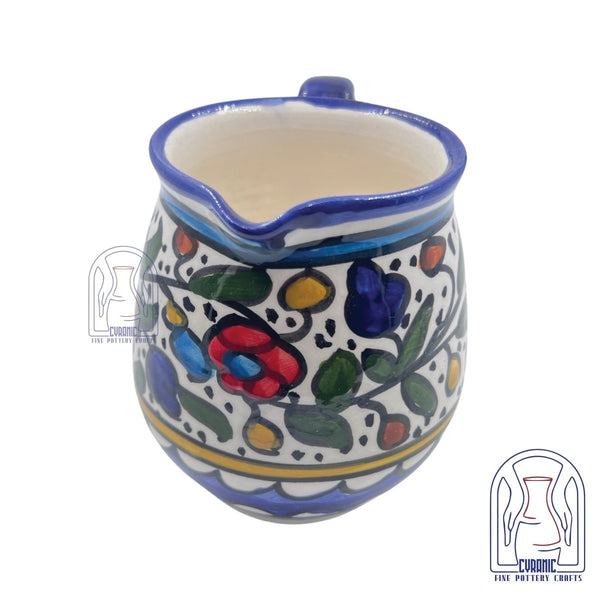 Hebron ceramic pottery Milk Pitcher Milk pourer