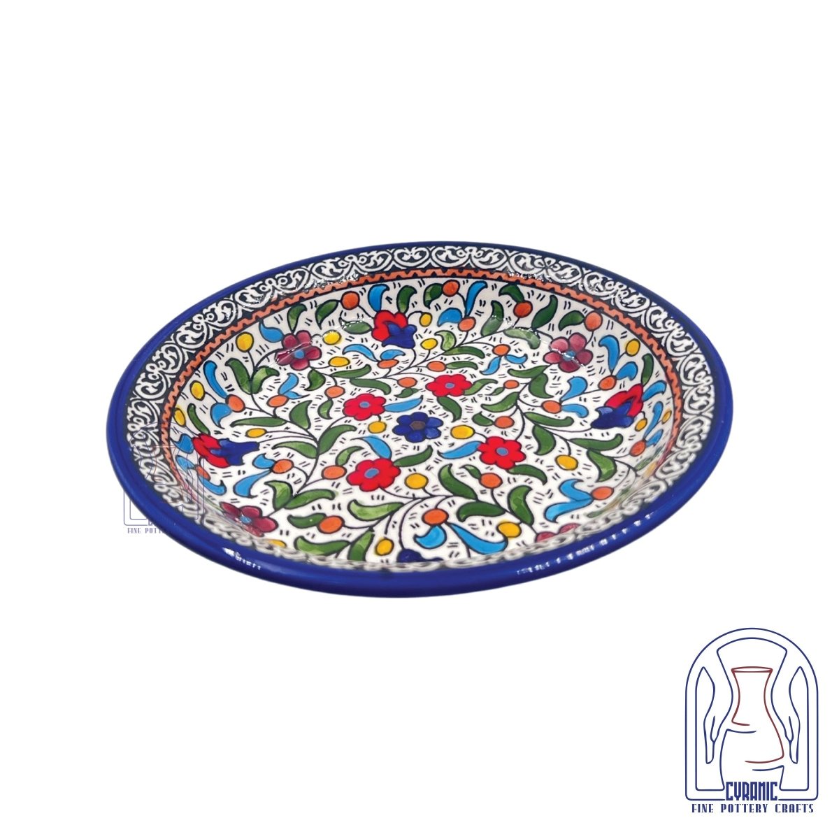 Hebron ceramic pottery Pan Plate