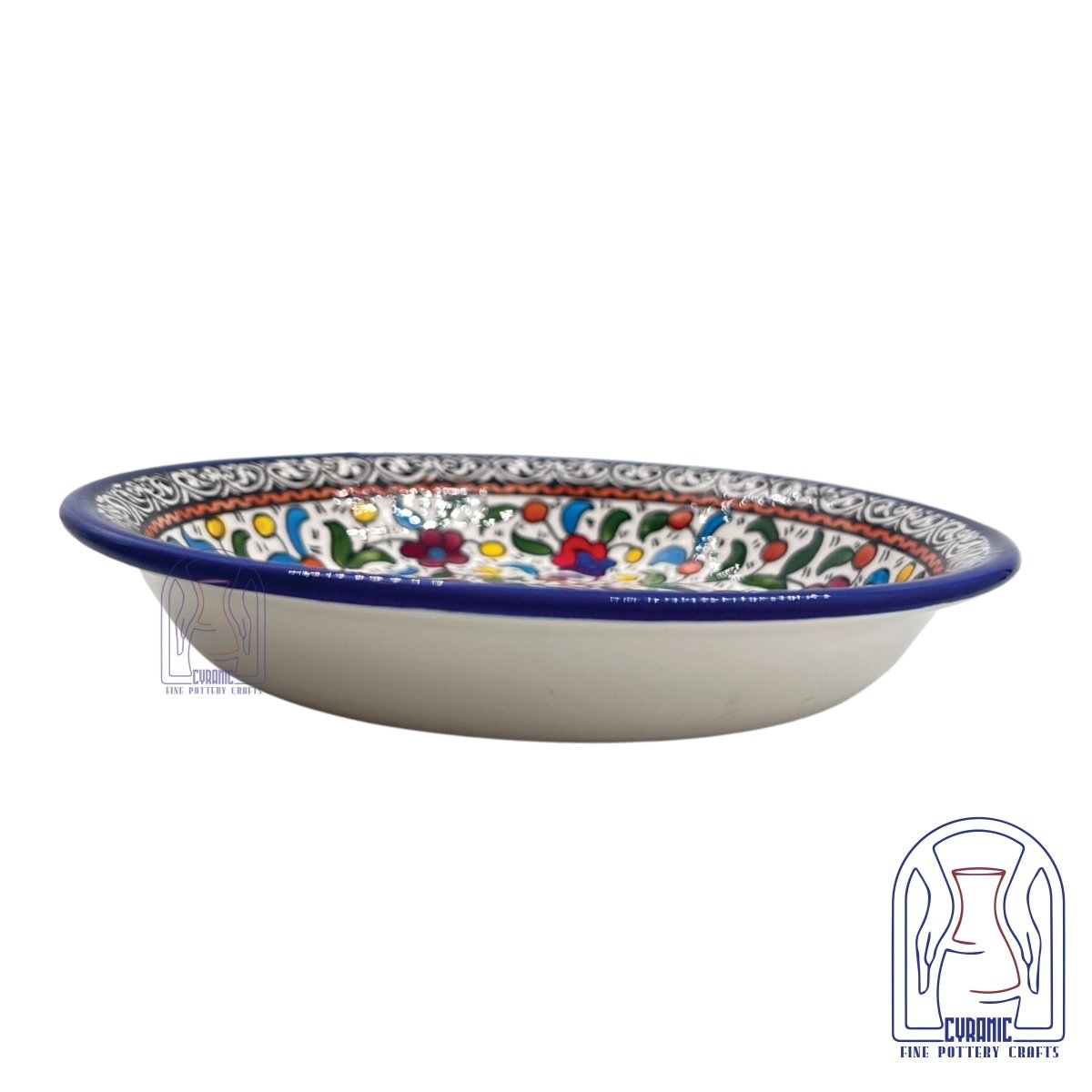 Hebron ceramic pottery Pan Plate