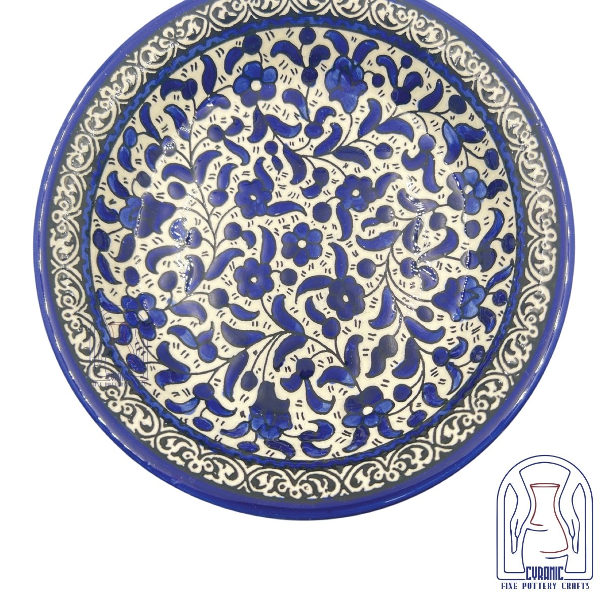Hebron ceramic pottery Pan Plate