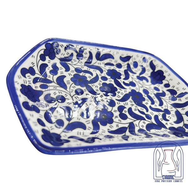 Hebron ceramic pottery Plate Diamond