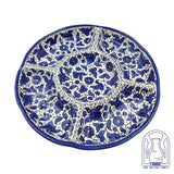 Hebron ceramic pottery Plate Divided