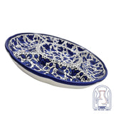 Hebron ceramic pottery Plate Divided