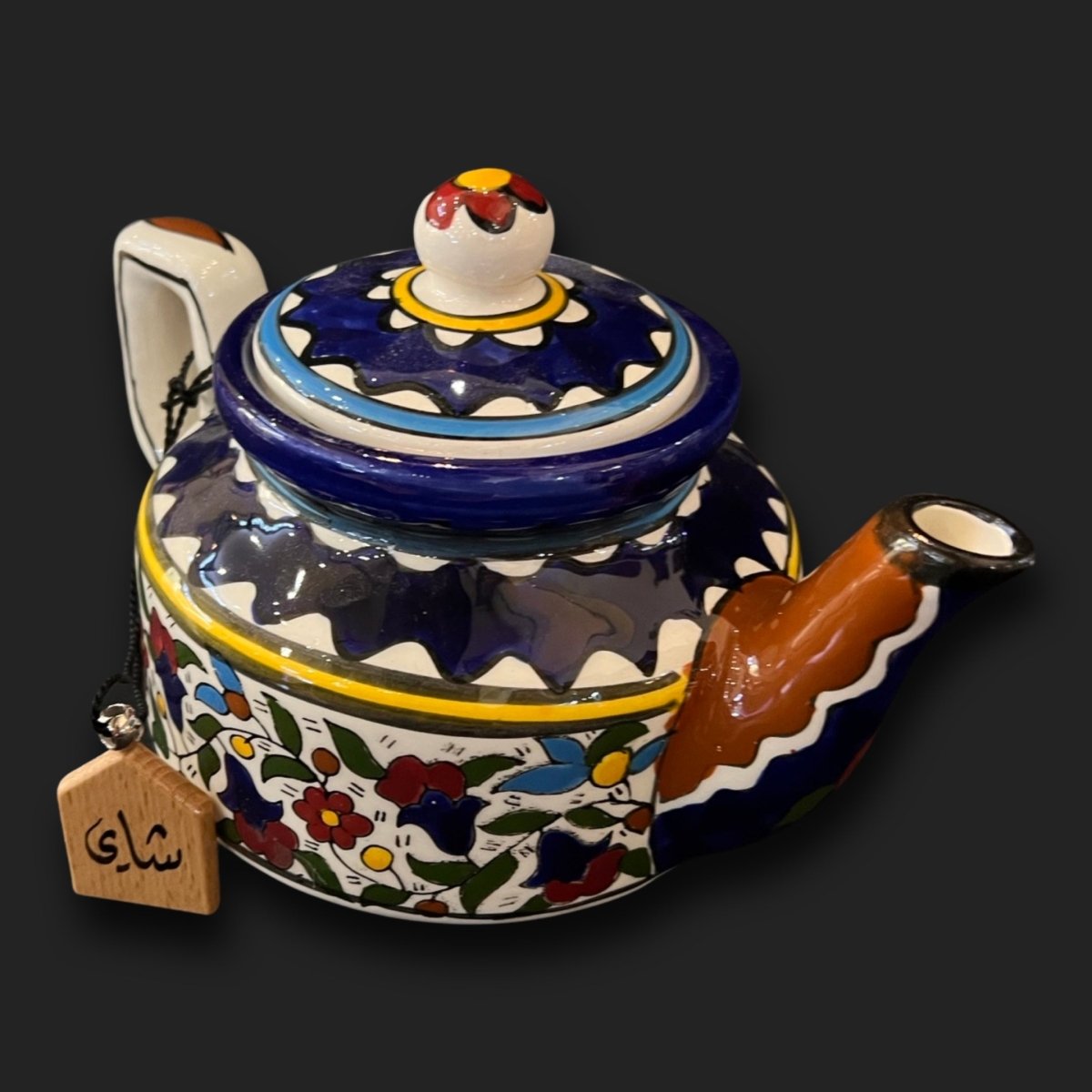 Hebron ceramic pottery Tea pot سيراميك خليلي