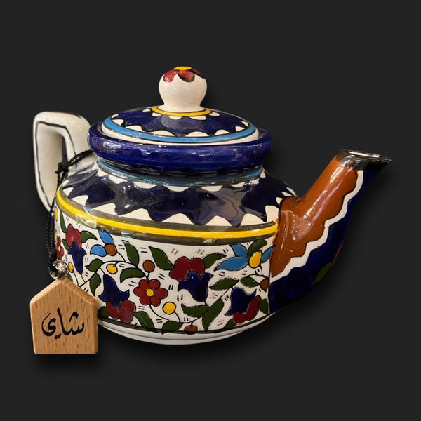 Hebron ceramic pottery Tea pot سيراميك خليلي