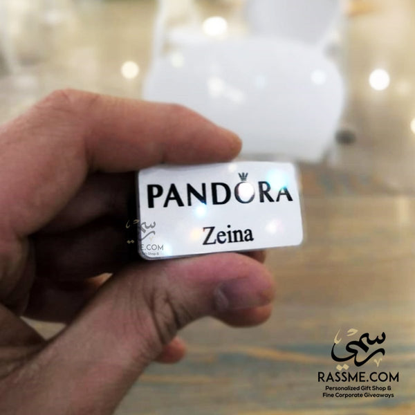 High Quality Acrylic Name Tags Name Badges in Jordan Pin / Magnet - باجة اسم
