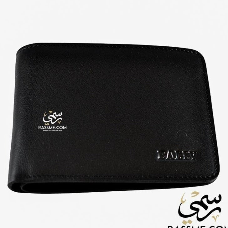 High Quality Leather Wallet Rounded Corner - Free Engraving