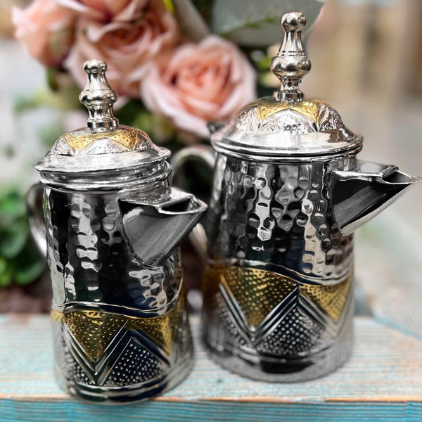 High Quality Silver and Gold Plated Coffee Pot Daleh