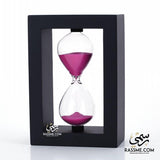 Hourglass Sand Clock Wooden Frame - Free Engraving