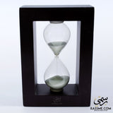Hourglass Sand Clock Wooden Frame - Free Engraving