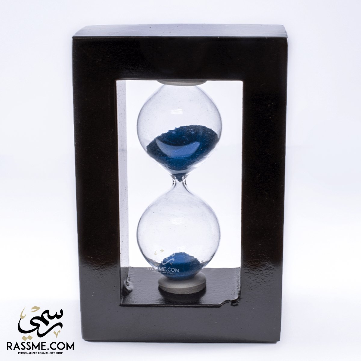 Hourglass Sand Clock Wooden Frame - Free Engraving